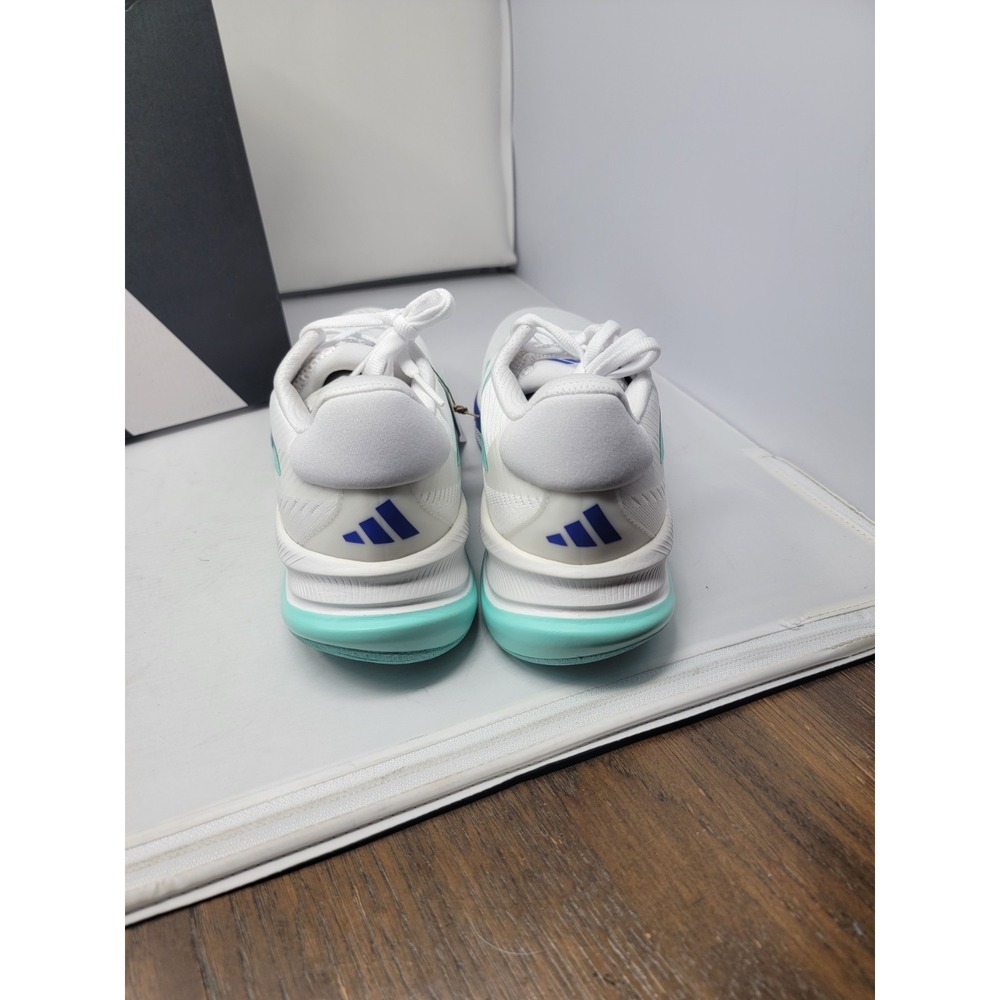 adidas SUPERNOVA RISE RUNNING IF3015 Cloud White /flash aqua Liquid Blue 11.5New - Picture 3 of 7